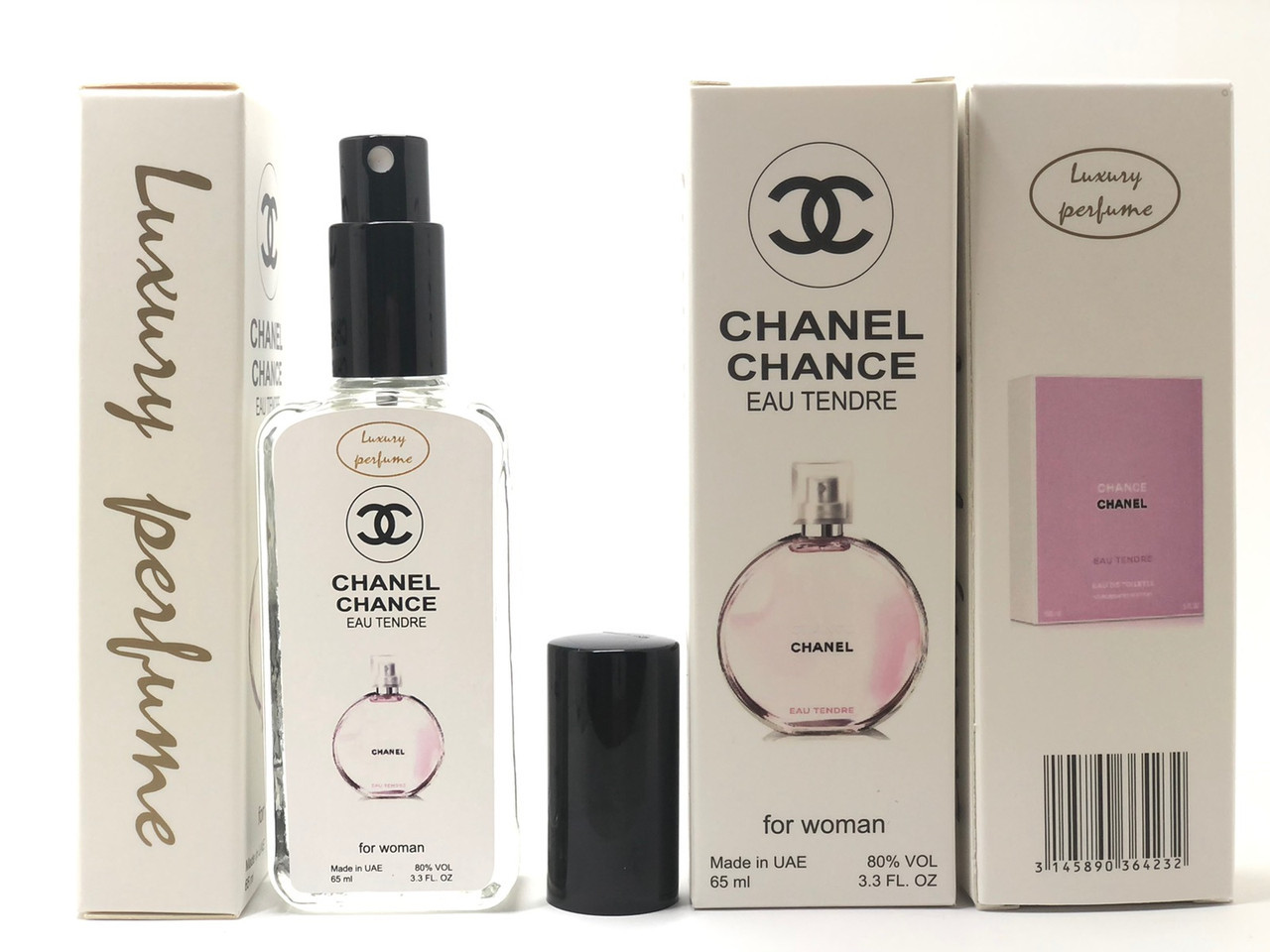 

Тестер ОАЭ Chanel Chance Eau Tendre (Шанель Шанс О Тендер) женский парфюм Luxure perfume 65 ml (реплика)