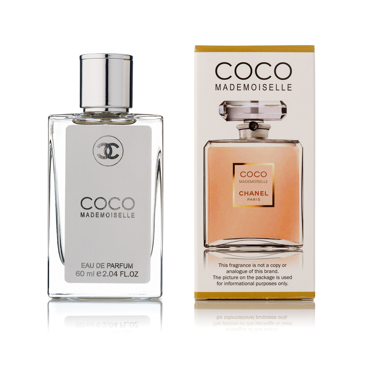 

Женский парфюм Coco Chanel Mademoiselle (шанель коко мадмуазель) тестер 60 ml в цветной упаковке (реплика)