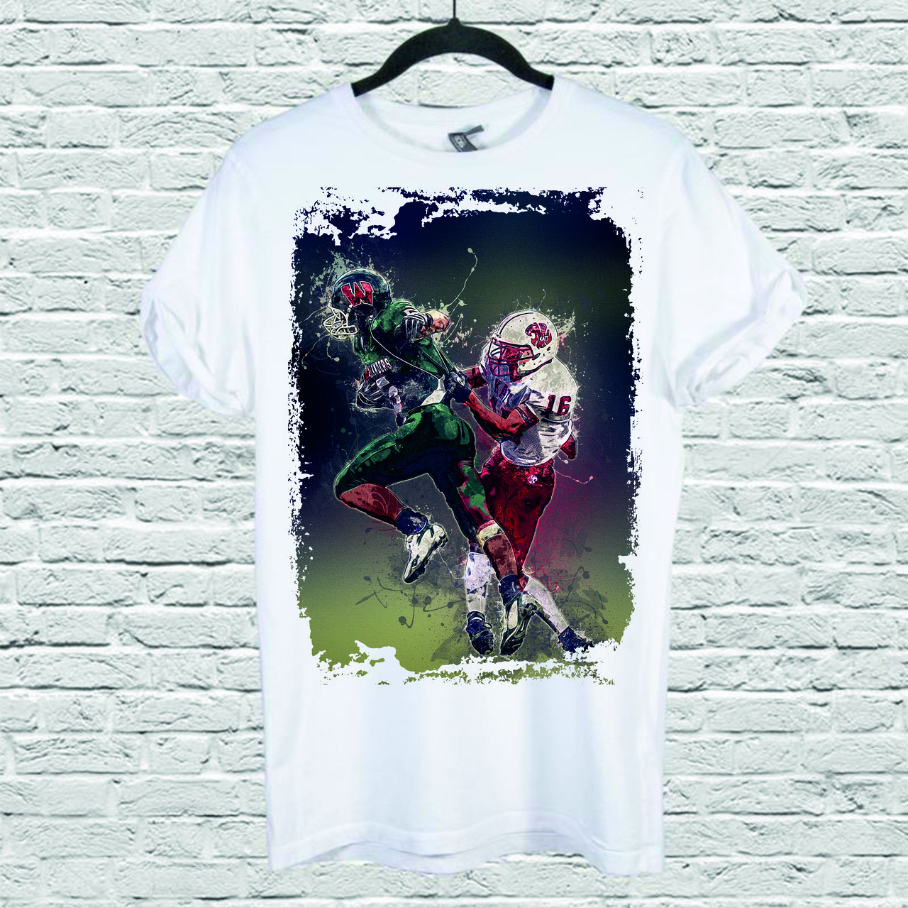 

Футболка YOUstyle Football_2 0162 S White