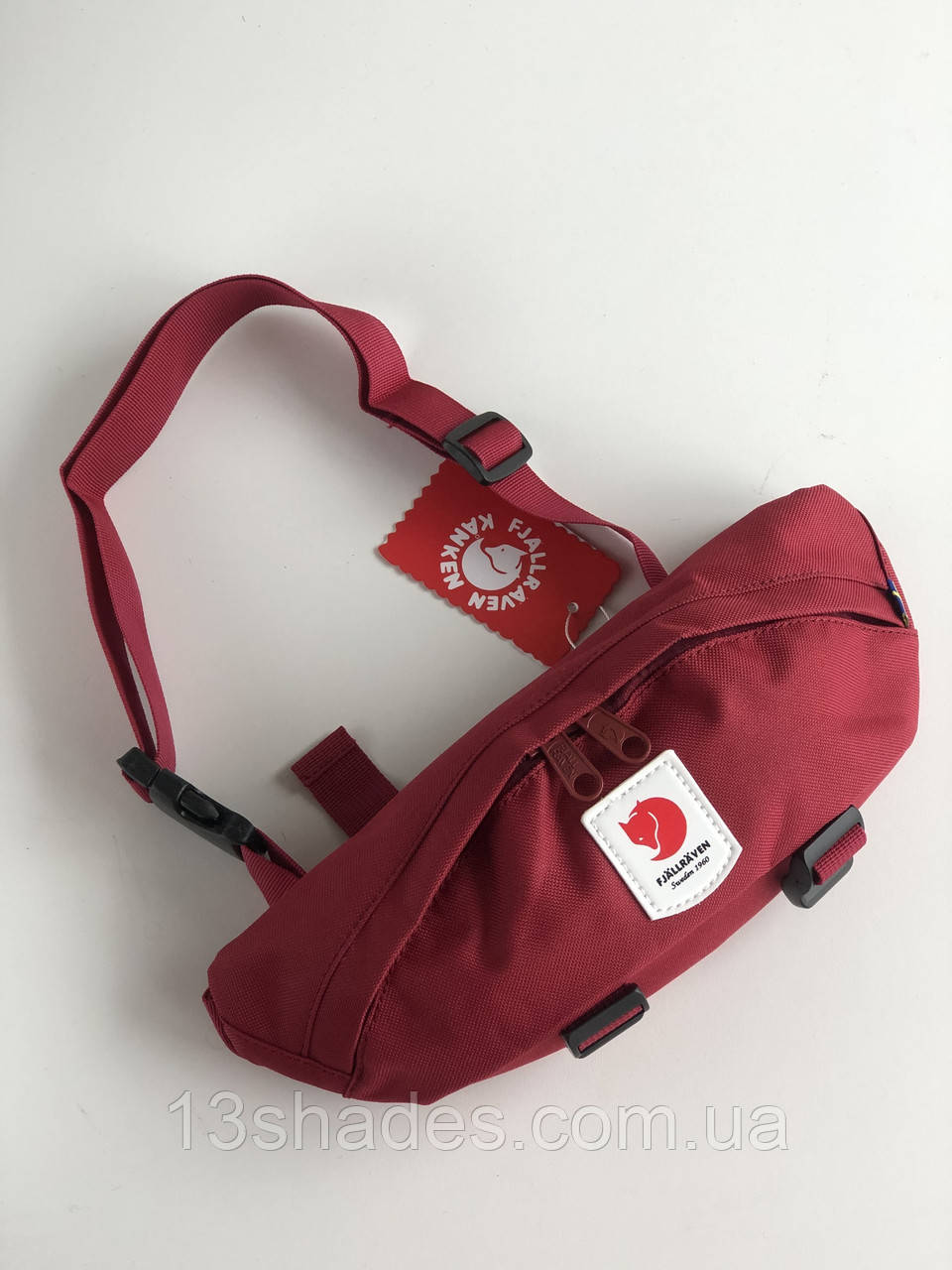 

Поясная сумка бананка Fjällräven kanken Ulvo Hip Pack Medium бордовый Киев