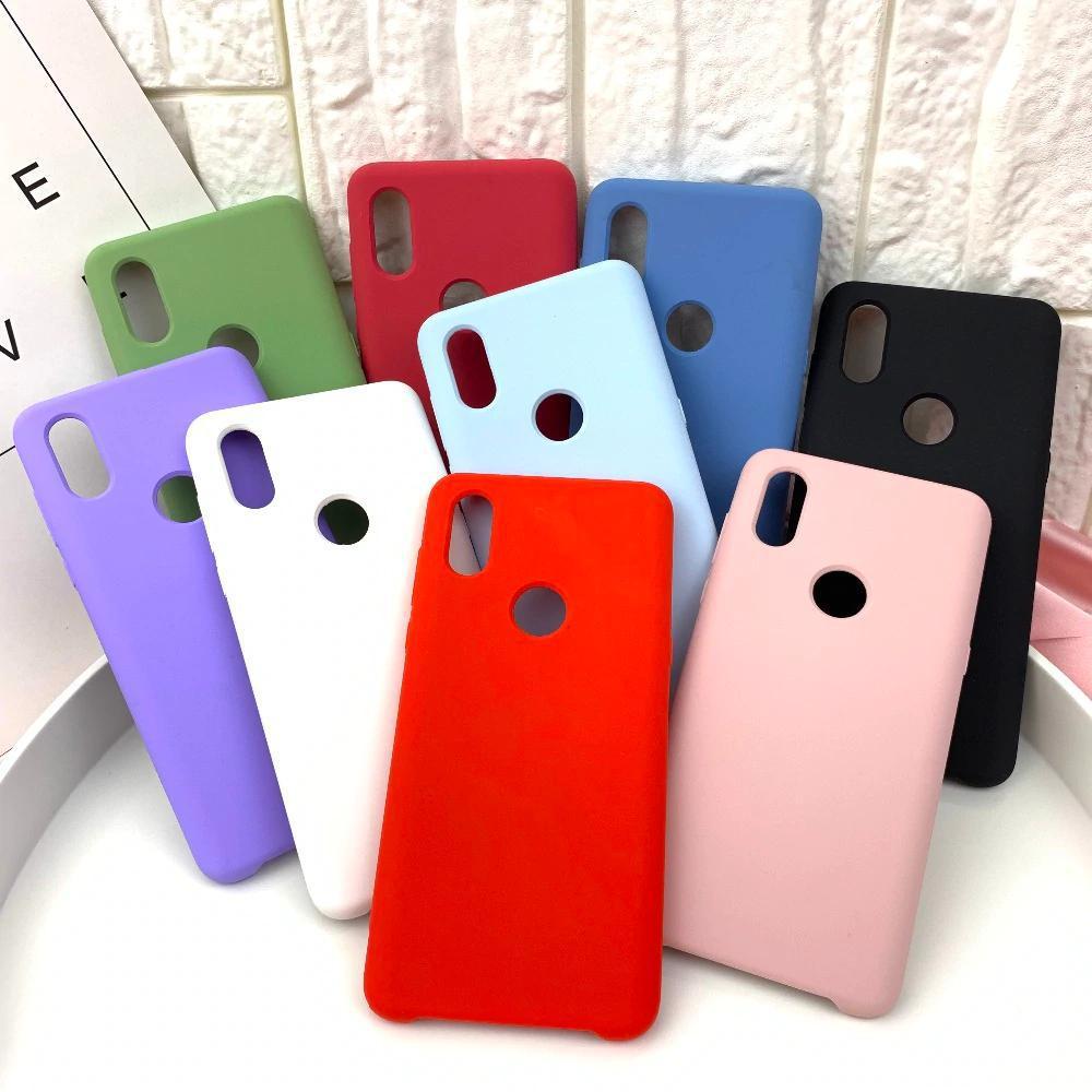 

Cиликоновый чехол Soft Touch для Xiaomi Redmi Note 5, Разные цвета