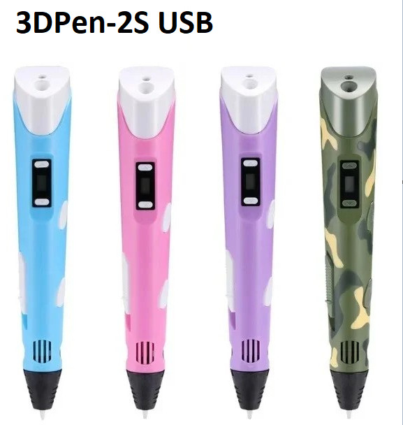 3D ручка 3DPen-2S с LCD дисплеем USB