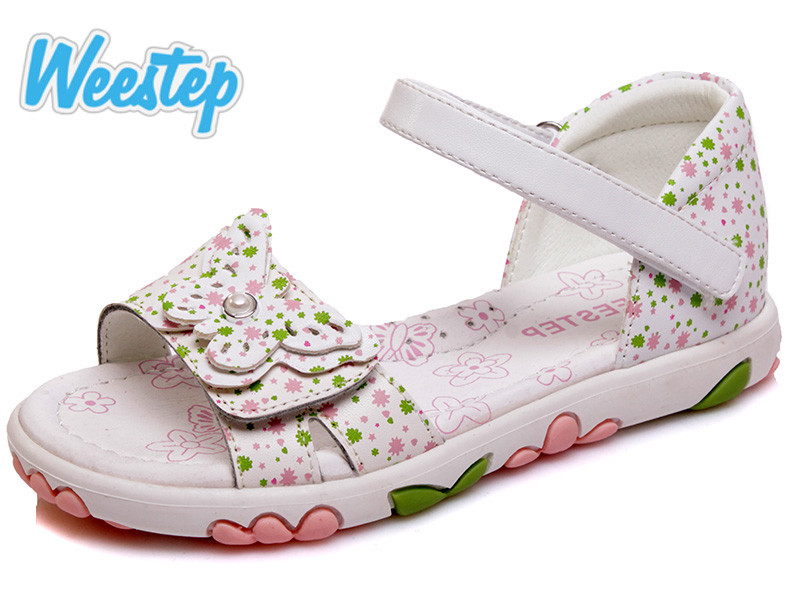 

Босоножки Weestep R539550623 Butterfly лето 25-30р 26, Белый