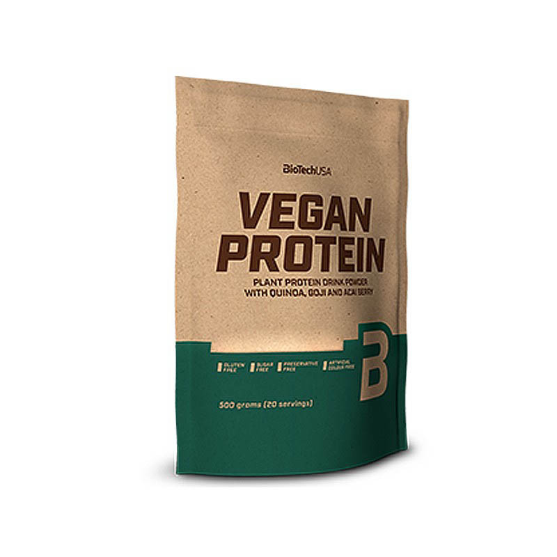 

Протеин BioTech Vegan Protein, 500 грамм Ванильное печенье