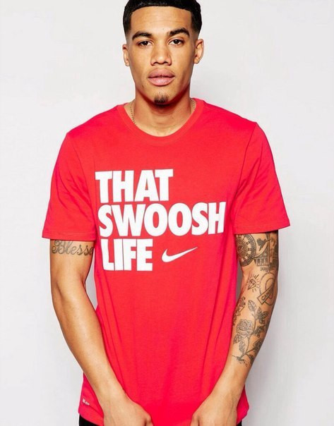Футболка мужская с принтом "That Swoosh Life" Nike