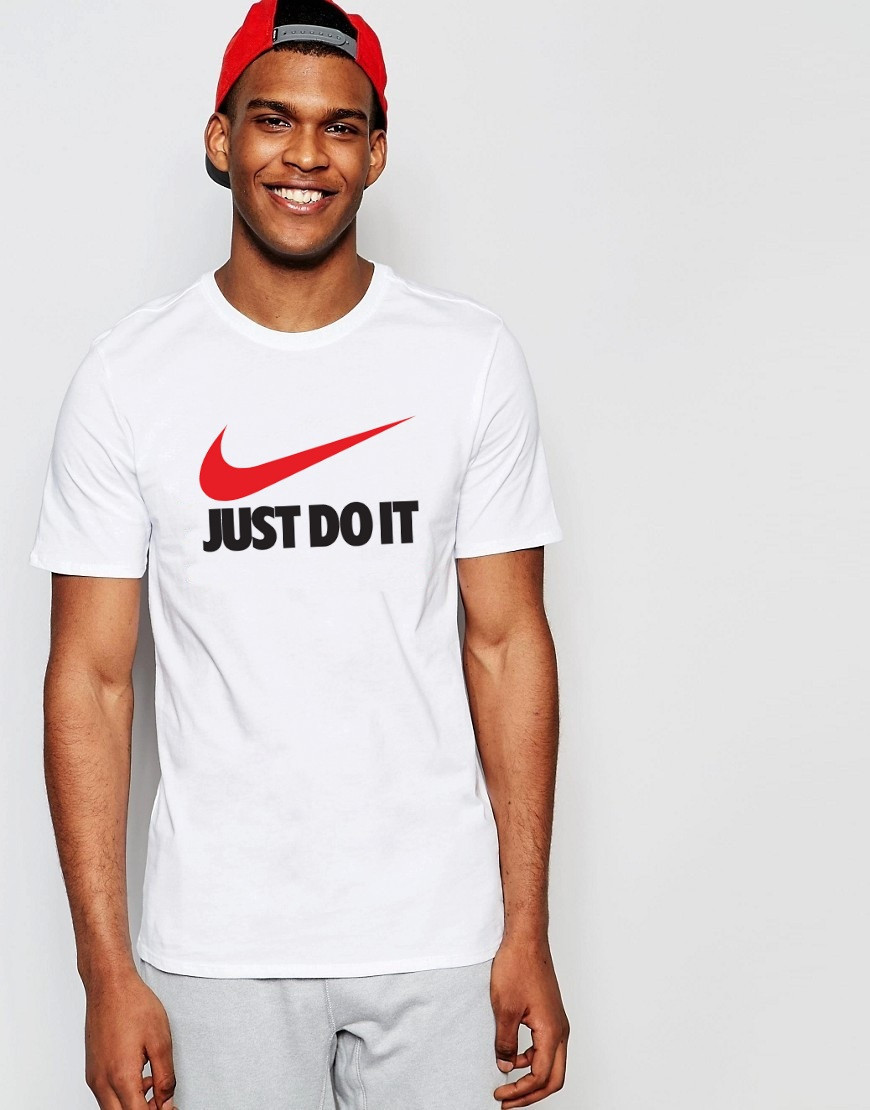Мужская футболка "Nike Just Do It" белая
