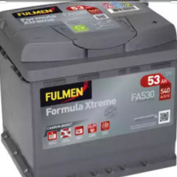 

Автомобильные аккумулятор FULMEH FORMULA XTREME FA530 Ah 53 AEN 540