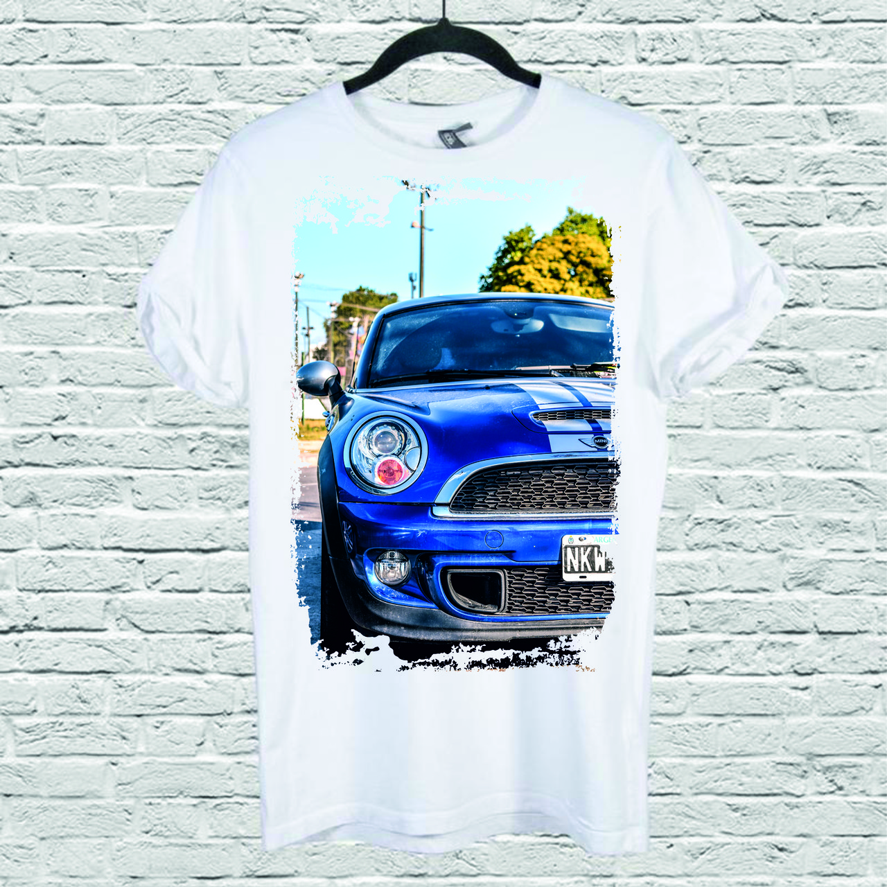 

Футболка YOUstyle Car 0233 M White