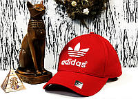Бейсболка мужская кепка Adidas красная реплика, фото 1