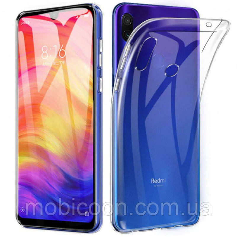 

Чехол Epic для Xiaomi Redmi Note 7 силиконовый прозрачный (ксиоми сяоми редми нот 7)