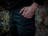 Теплые штаны карго черные Conqueror Intruder, фото 8