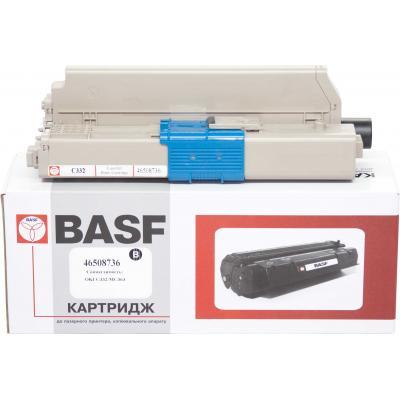 

Тонер-картридж BASF OKI C332/MC363 Black 46508736 (KT-46508736)