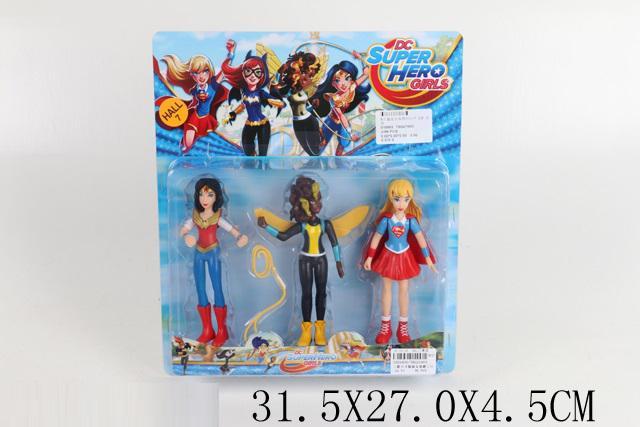 

Герои SUPER HERO GIRLS TBG21003 (48шт/2) на планшетке 31,5*27*4,5см