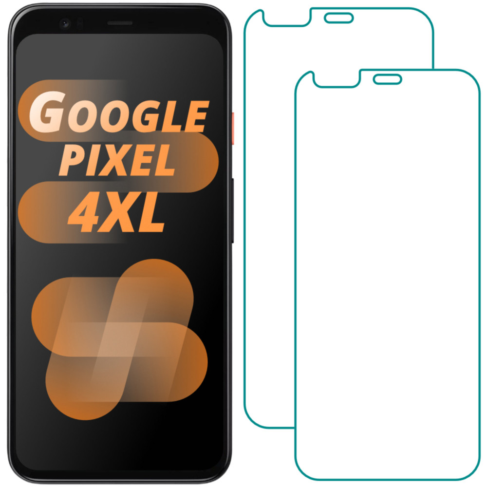 

Защитное стекло Google Pixel 4 XL (Прозрачное 2.5 D 9H) (Гугл Пиксель 4 ХЛ) 2 шт