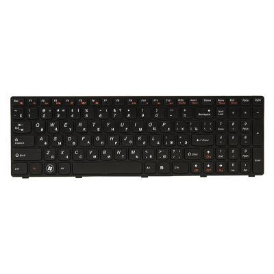 

Клавиатура ноутбука PowerPlant Lenovo G570, G575 черный, черный фрейм (KB311774)