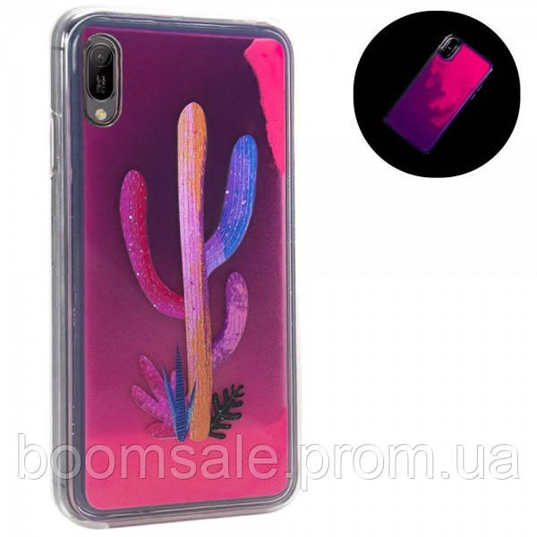 

Чехол TTech Neon Sand Print Series для Huawei Y6 2019 Design 6 Pink (BS-000065526)