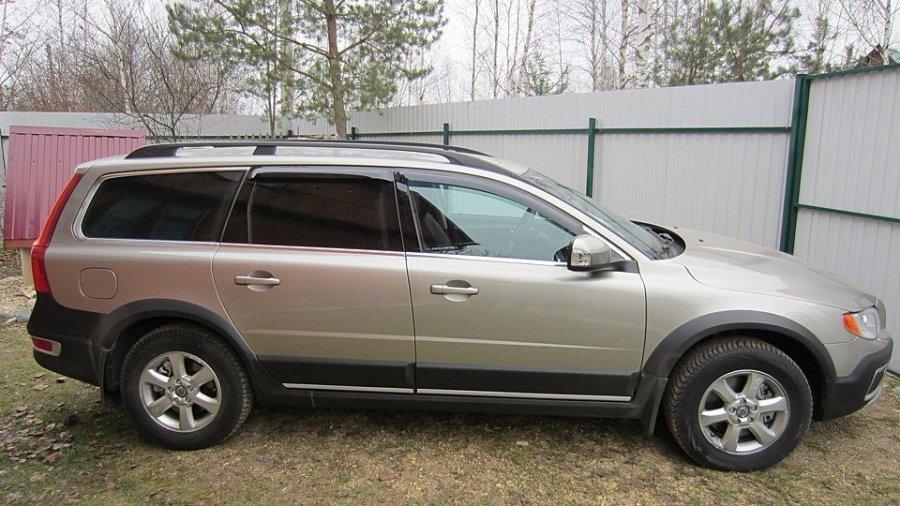 

Дефлекторы окон (ветровики), к-т 4 шт, темные. SIM - XC 70 - Volvo - 2007