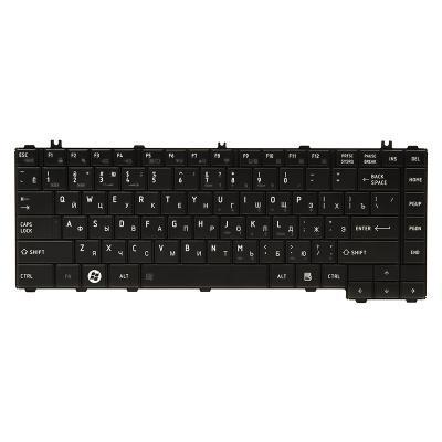 Клавиатура ноутбука PowerPlant TOSHIBA Satellite L600 черный, черный ф