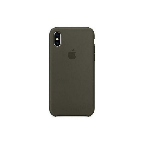 

Накладка для iPhone XS Max TOTO Silicone Case Dark Grey