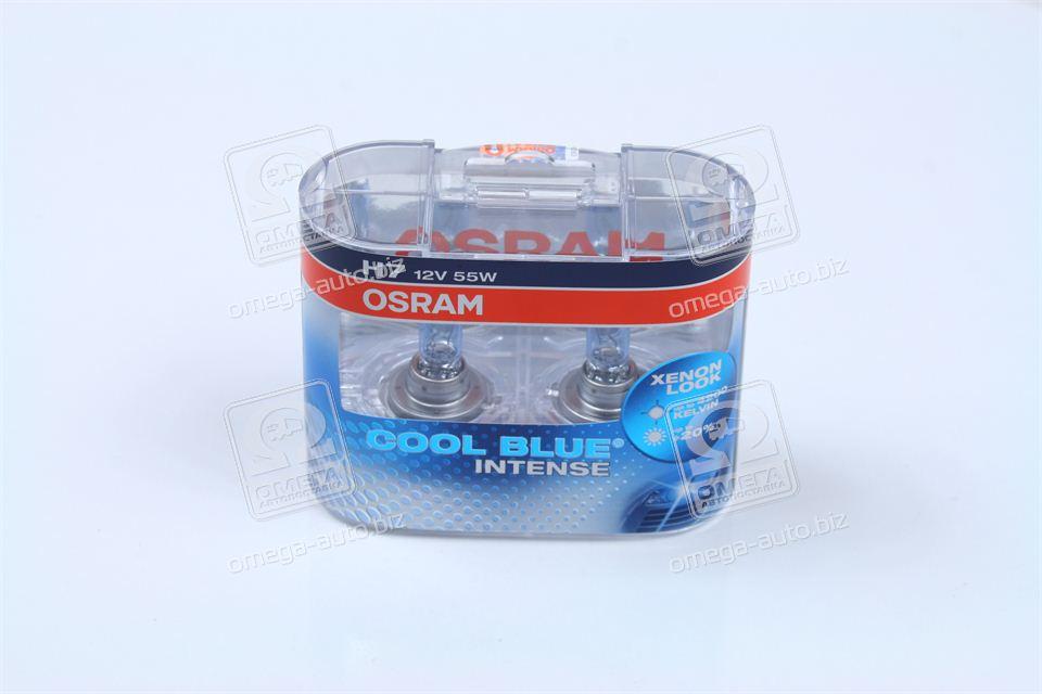 

Лампа фарная H7 12V 55W PX26d Cool Blue Intense Hard DuoPET (2 шт) (производство OSRAM) АЛЬФА РОМЕО,АУДИ,БМВ,БИД,ЧЕРИ,ШЕВРОЛЕТ,КРАЙСЛЕР,ДЕО,