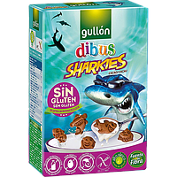 Печенье без глютена детское Акулы Dibus Sharkies GULLON 250 г