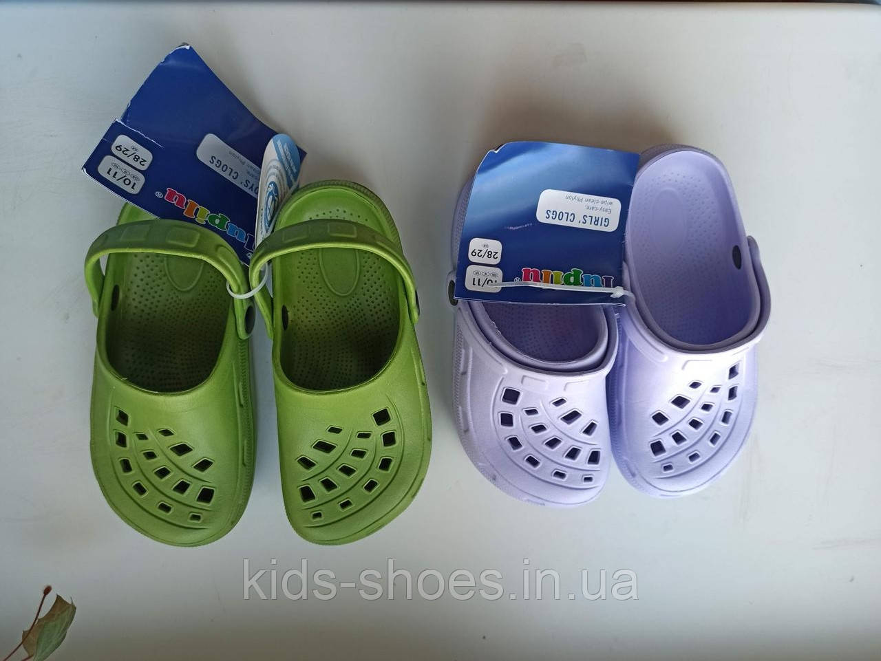 

Детские кроксы CROCS 28\29-19 см сиреневые,хаки, Оливковый