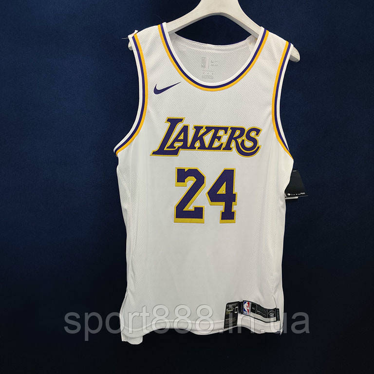 

Мужская майка белая Nike Bryant #24 Swingman Jersey команда Лос Анджелес Лейкерс