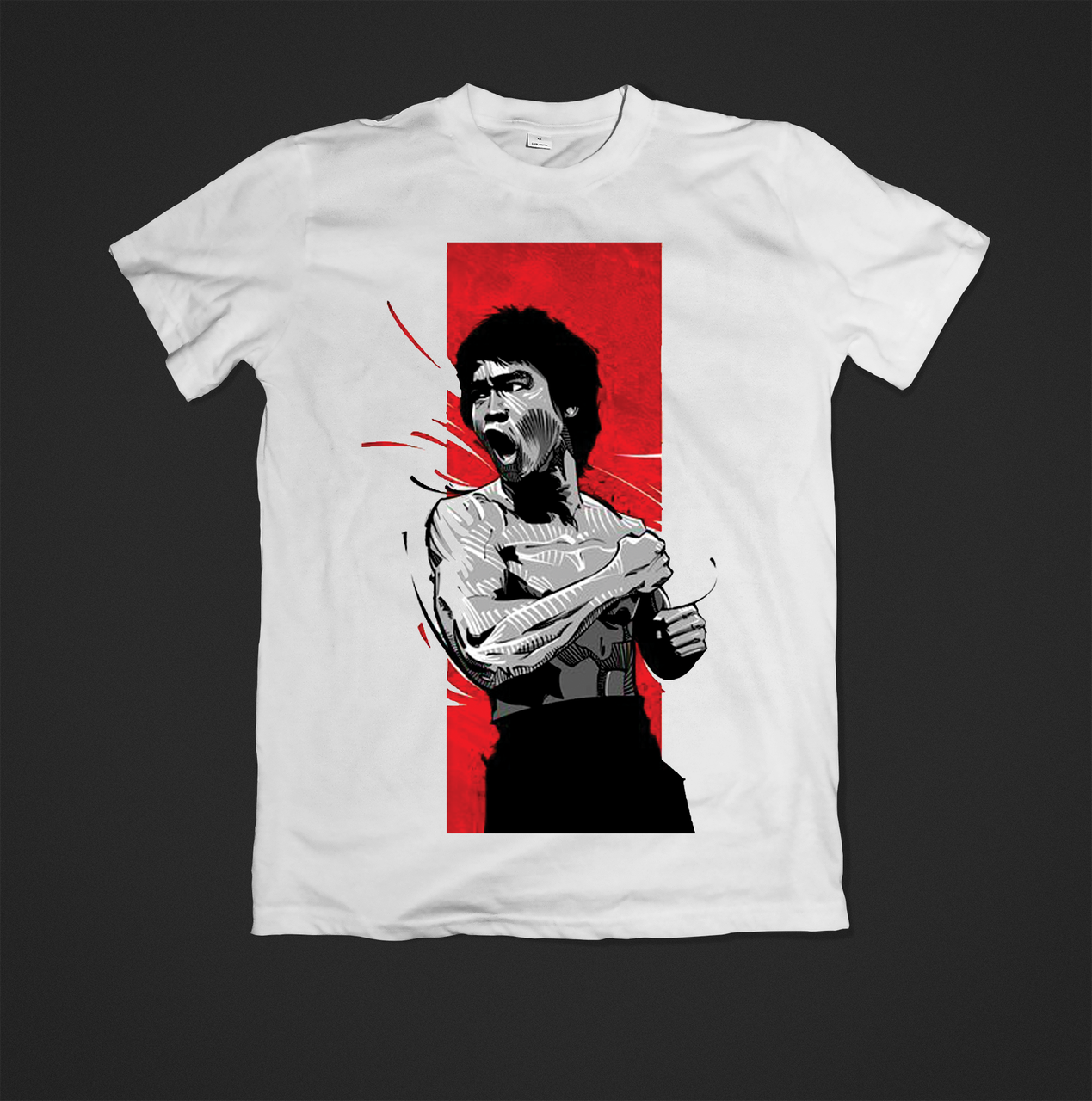 

Футболка YOUstyle Bruce Lee 0337 S White