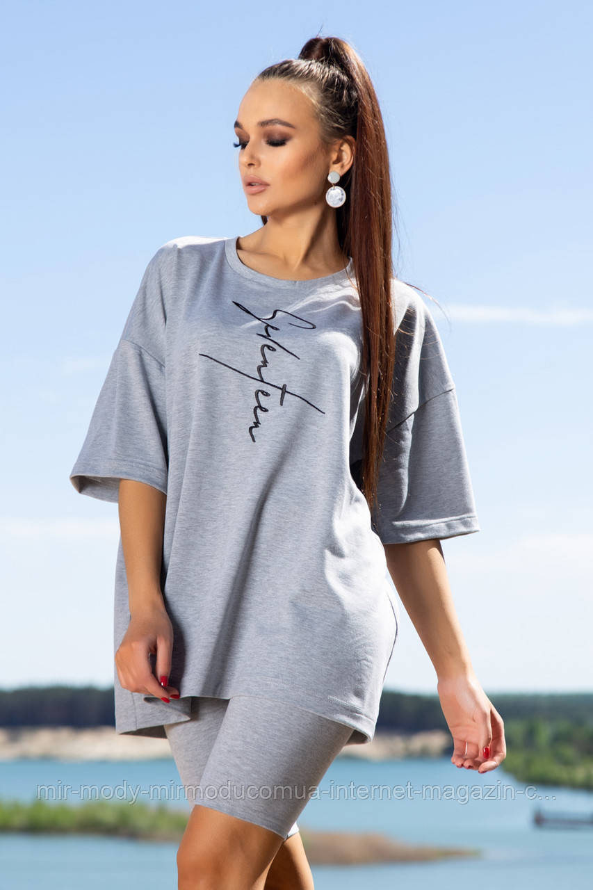 

ЛЕТНИЙ КОСТЮМ С ШОРТАМИ арт 1361.4117 размер S.М.L.XL (св-рен), Разные цвета