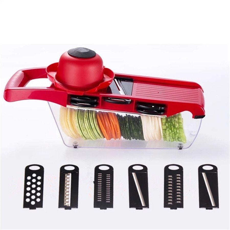 

Овощерезка Mandoline Slicer 6 in 1 №13 (36 шт/ящ), Красный