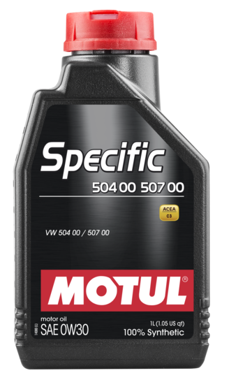 

Масло моторное MOTUL Specific 504 00 507 00 SAE 0W30 (1L)