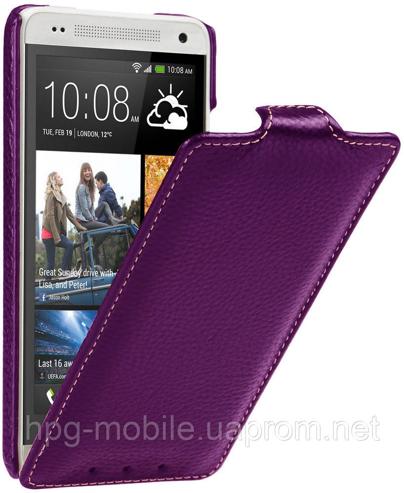 

Чехол для HTC Desire 300 - Vetti Craft flip Normal Series Фиолетовый