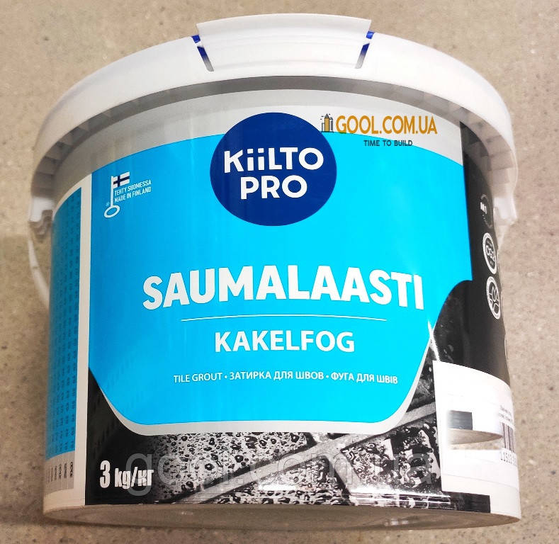  для швов плитки Kiilto Pro Saumalaasti цвет молочный шоколад .