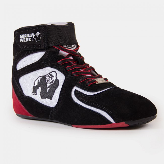 

Кроссовки Chicago High Tops Black/White/Red 46