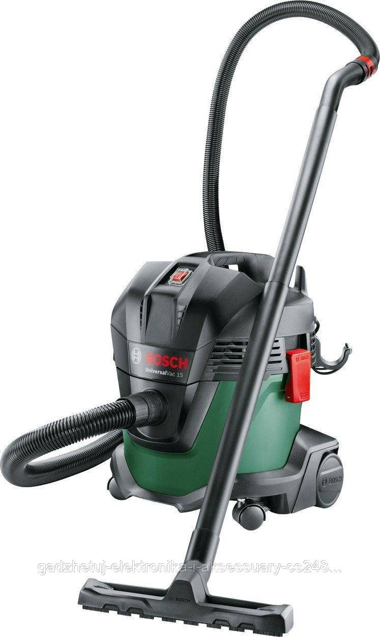 

Пылесос Bosch UniversalVac 15, 1000Вт, бак 15л