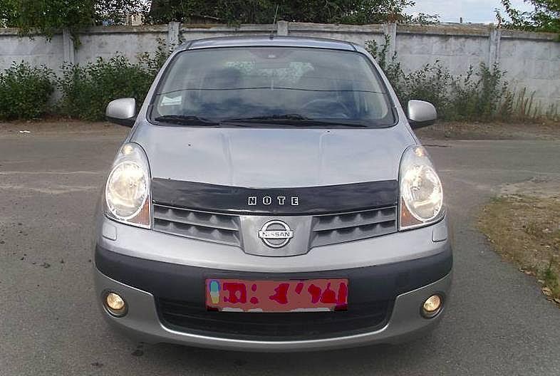 

Дефлектор капота (мухобойка) Nissan Note 2006-2009