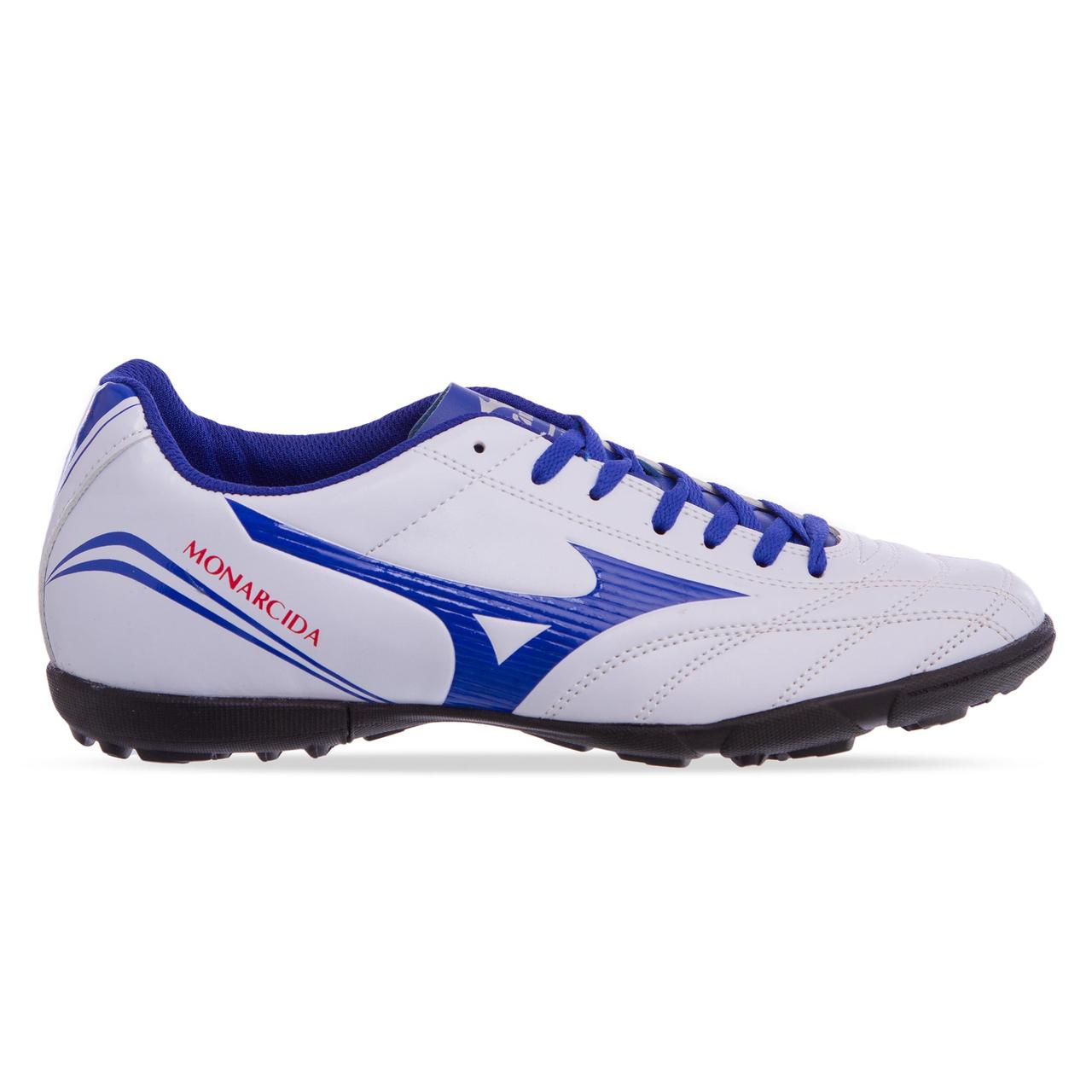 

Сороконожки обувь футбольная MIZUNO OB-0832-W размер 41-45 белый-синий Белый-синий 41