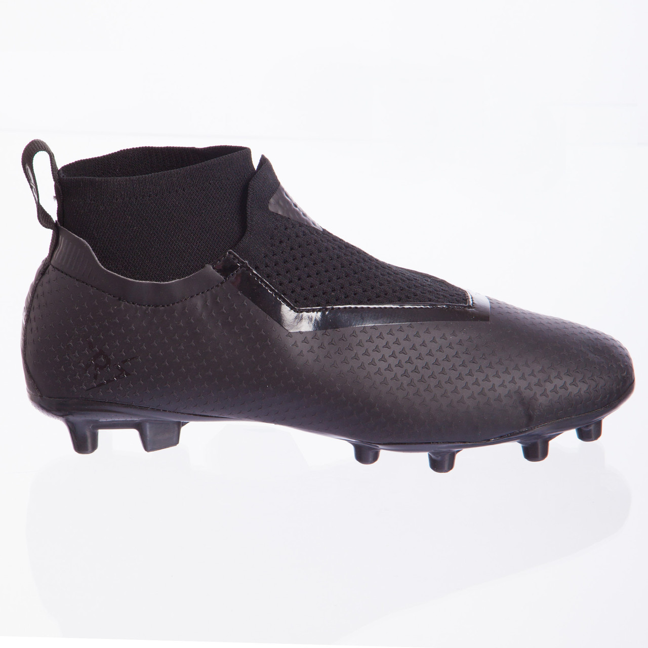 

Бутсы футбольная обувь с носком 180916-3 ALL BLACK (р-р 40-45, TPU, черный) 44