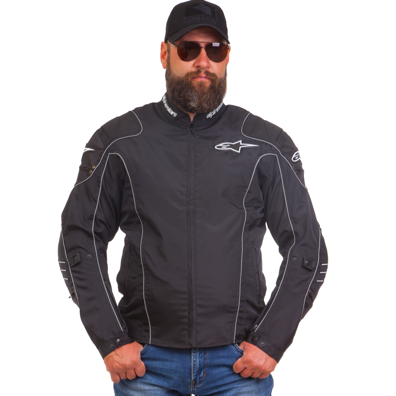 

Мотокуртка текстильная с защитой Alpinestars MS-5473 (PL, PVC, M-2XL-44-52, черный) M (44-46)