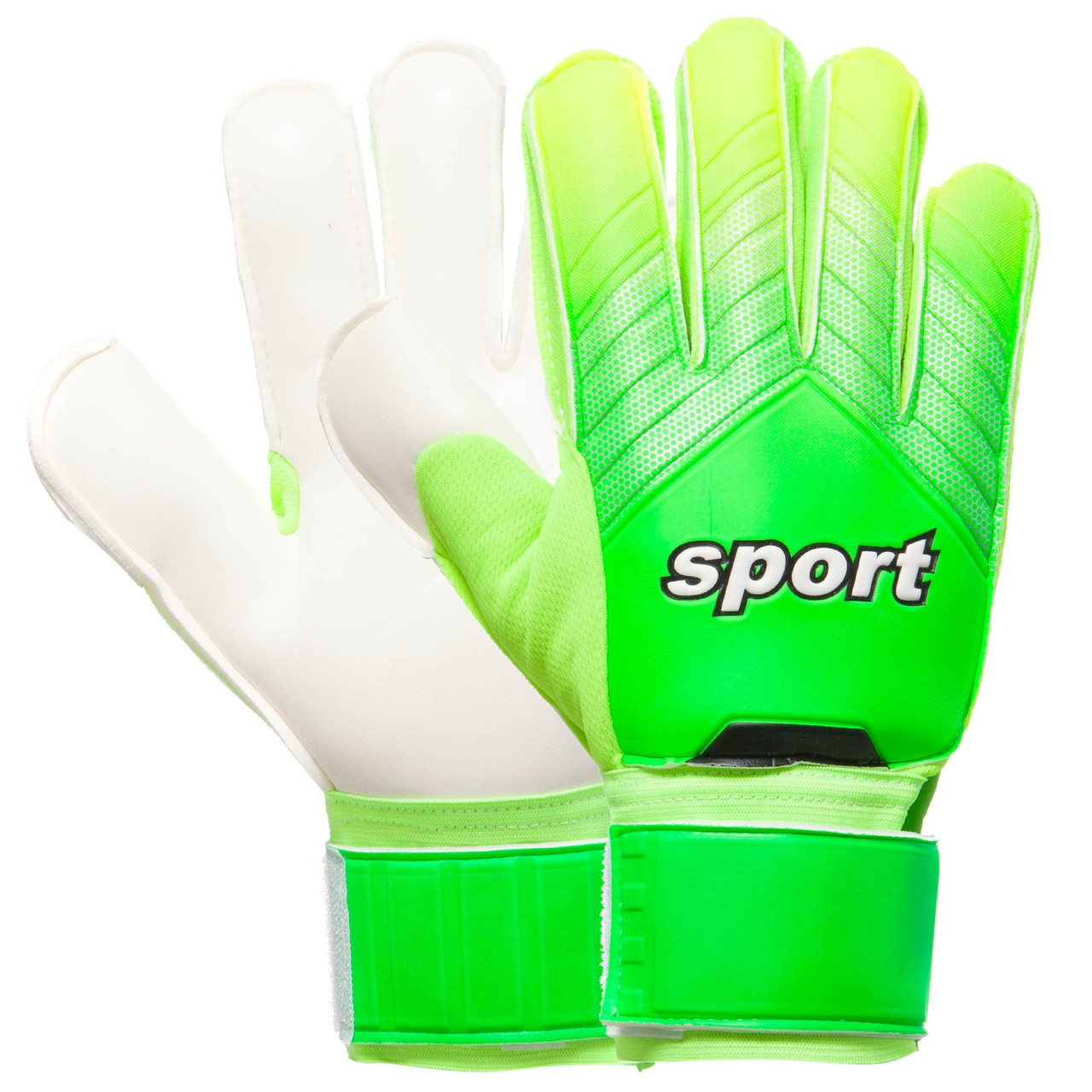 

Перчатки вратарские 920 SPORT (PVC, р-р 8-10, цвета в ассортименте) Салатовый 8