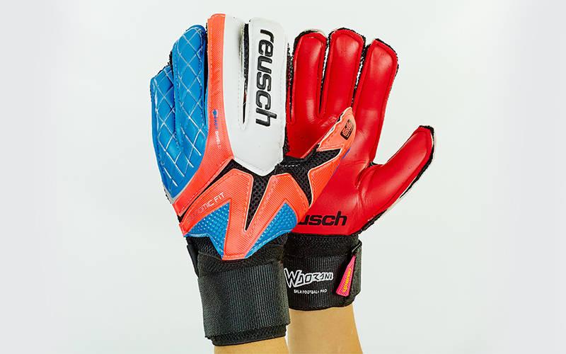 

Перчатки вратарские FB-853 REUSCH (PVC, р-р 8-10, цвета в ассортименте) Синий-красный 10