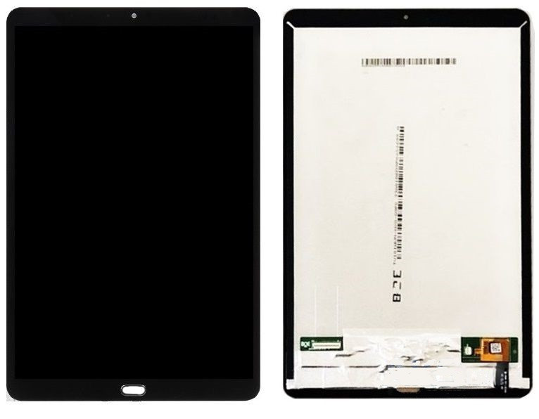 LCD Дисплей Модуль Экран для Xiaomi Mi Pad 4 Plus + touchscreen, черный, со шлейфом сканера отпечатка пальца