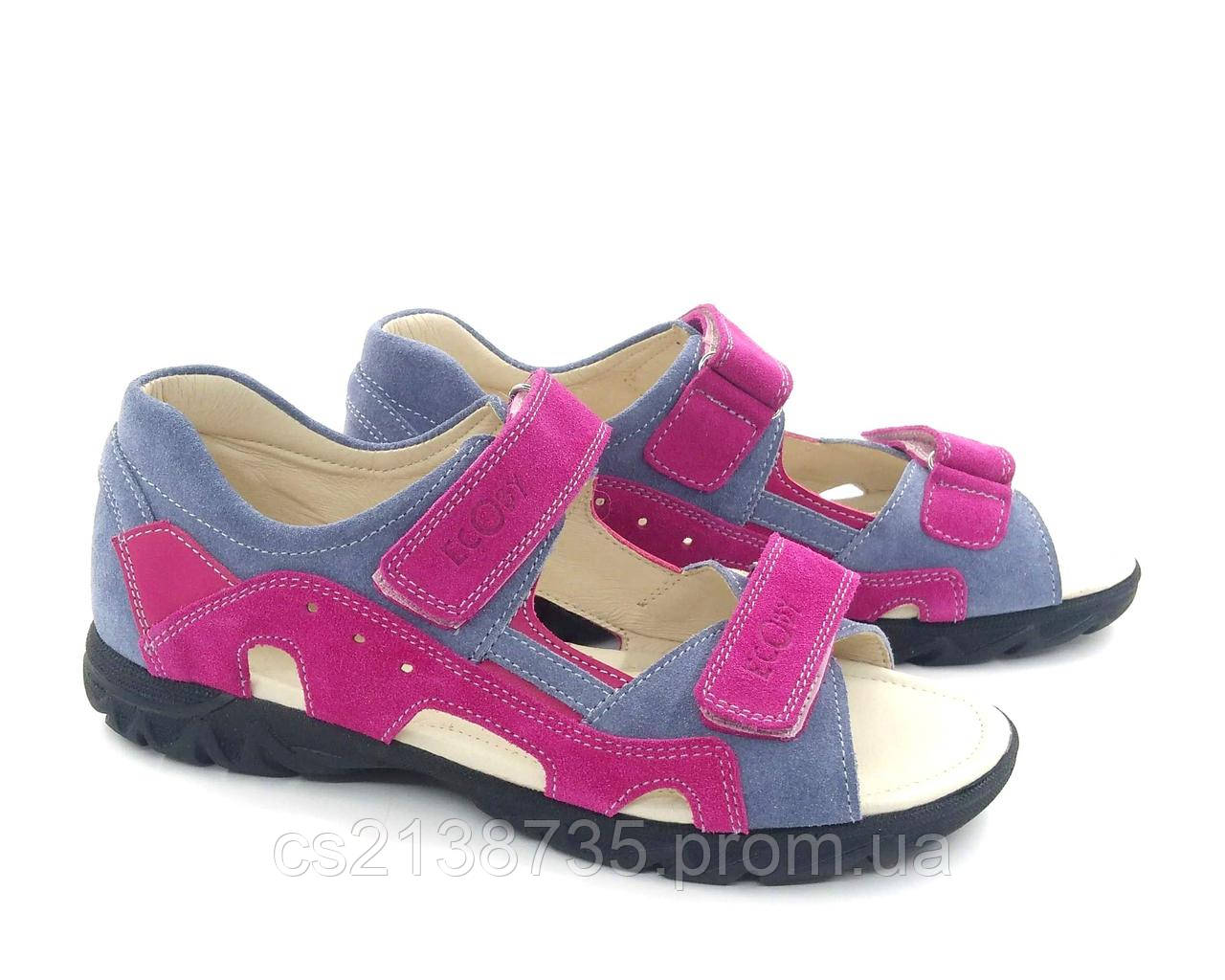 

Босоножки ортопедические спортивные, ТМ Ecoby модель 841 р. 32 - 39, Розовый
