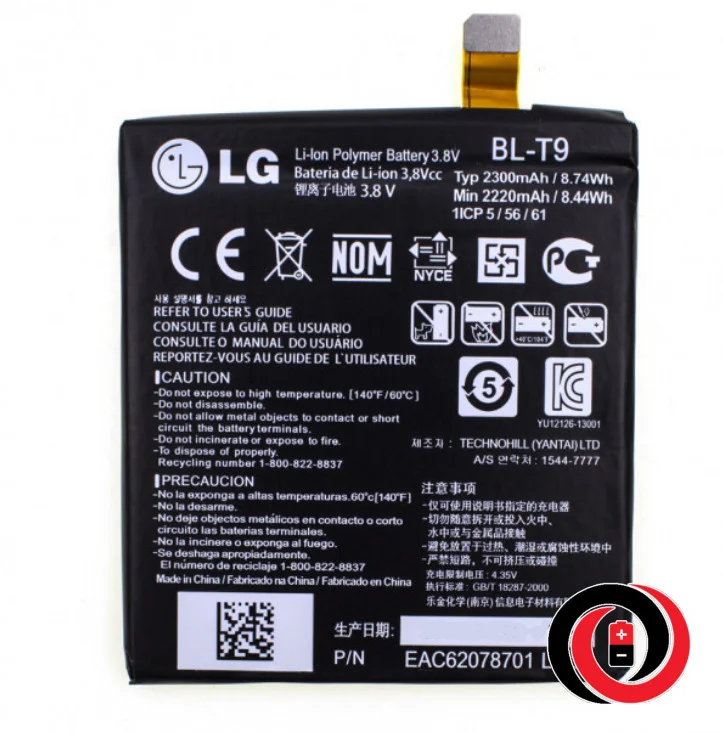 

Аккумулятор LG BL-T9 (D820/ D821 Google Nexus 5)