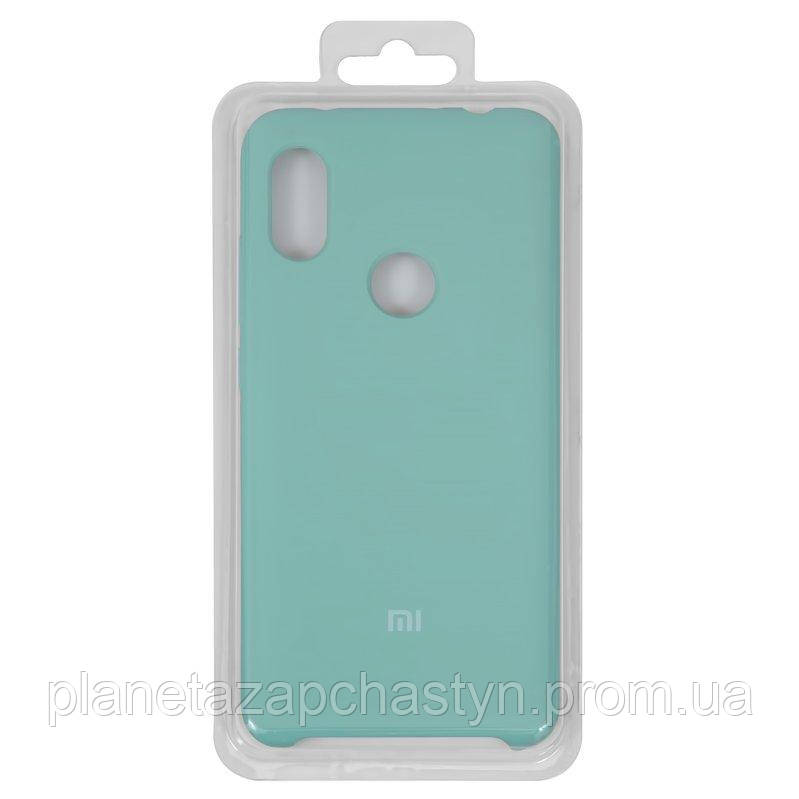 

Чохол для Xiaomi Redmi Note 6 Pro, м'ятний колір, Original Soft Case, силікон, turqoise (17), M1806E7TG,