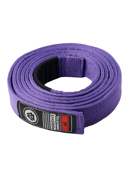 

Пояс для джиу-джитсу Peresvit Men's Immortal BJJ Gi Belt (501252-649) Purple A2, Фиолетовый