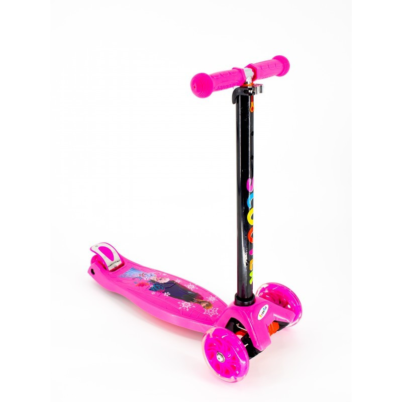 

Детский трехколесный самокат Scooter Maxi Active 036 розовый