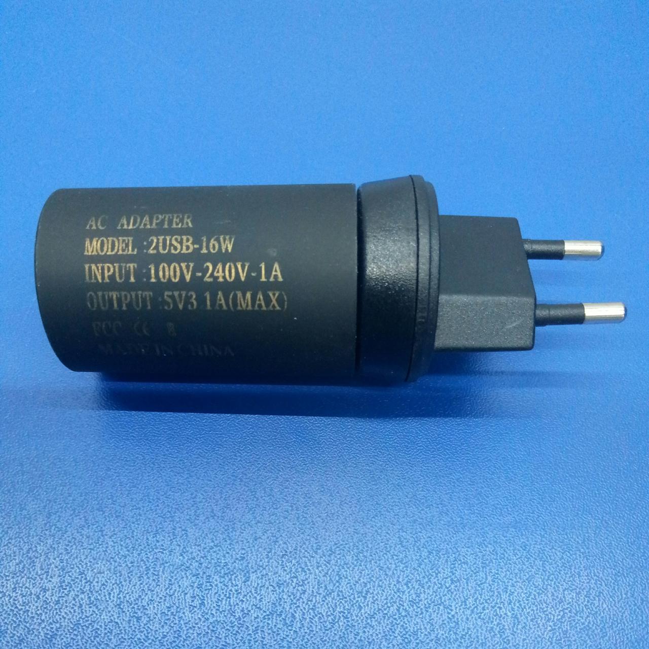 

Зарядное устройство Samsung 5V 3.1A 2шт*USB 15.5W