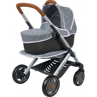 

Коляска для кукол Smoby Maxi-Cosi&Quinny 3 в 1 со съемной люлькой Серая Super