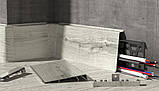 Плинтус напольный пластиковый Cezar Hi-Line Prestige М106 Хикори, фото 3